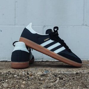 Adidas Samba Carbon/Blue Gum Women's Sneakers